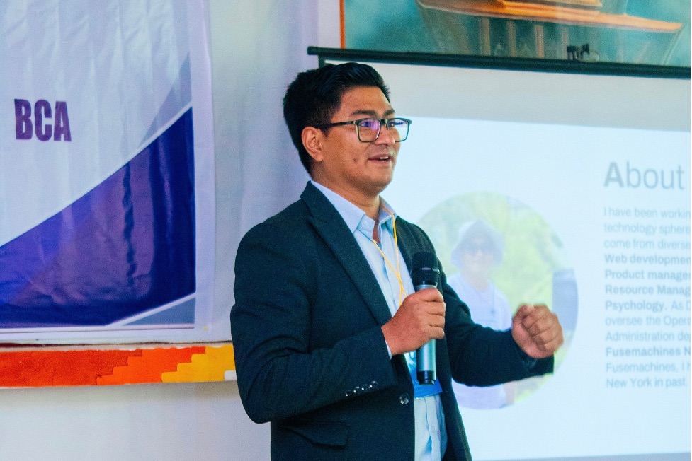 Inspiring Future IT Leaders: A Guest Lecture by Mr. Suman Maharjan at Samriddhi College