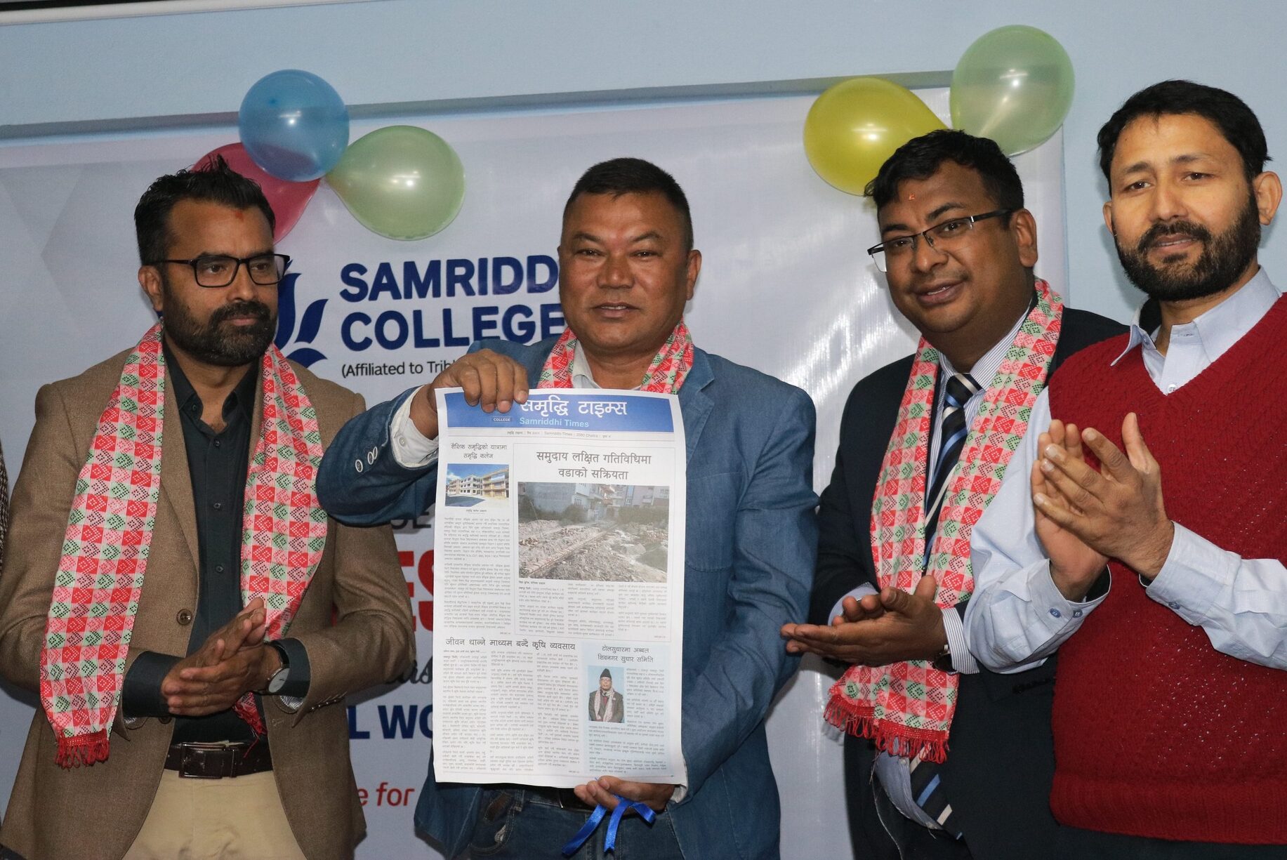 ‘Samriddhi Times’ – A Neighbourhood Newspaper