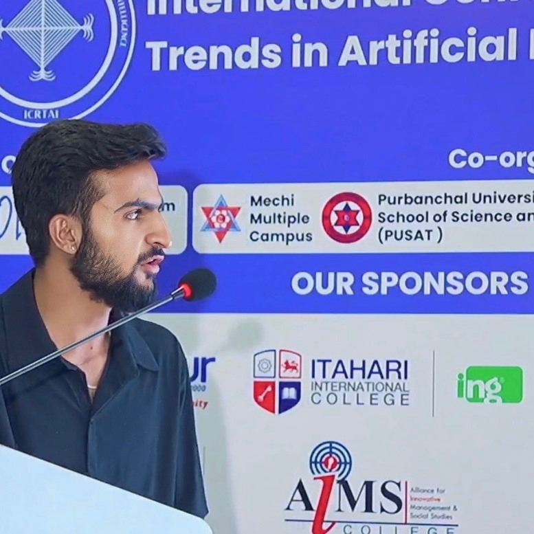Celebrating Global Recognition: Saugat Kafle Shines at International AI Conference 2025