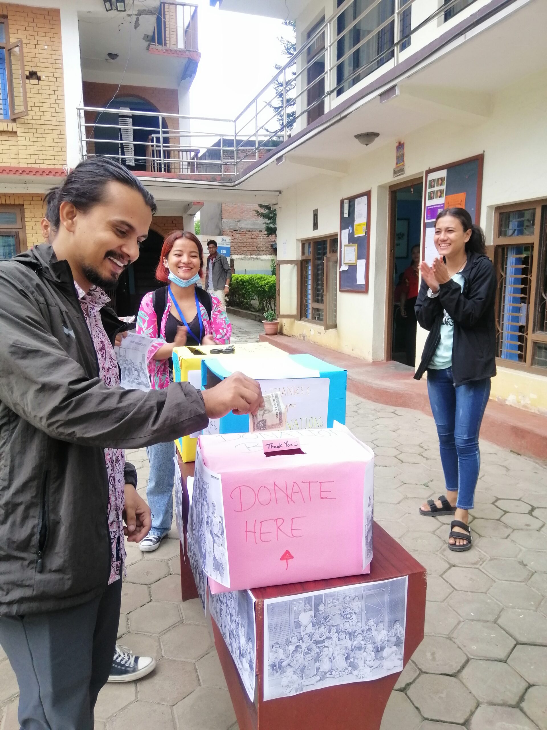 Donation by Faculty