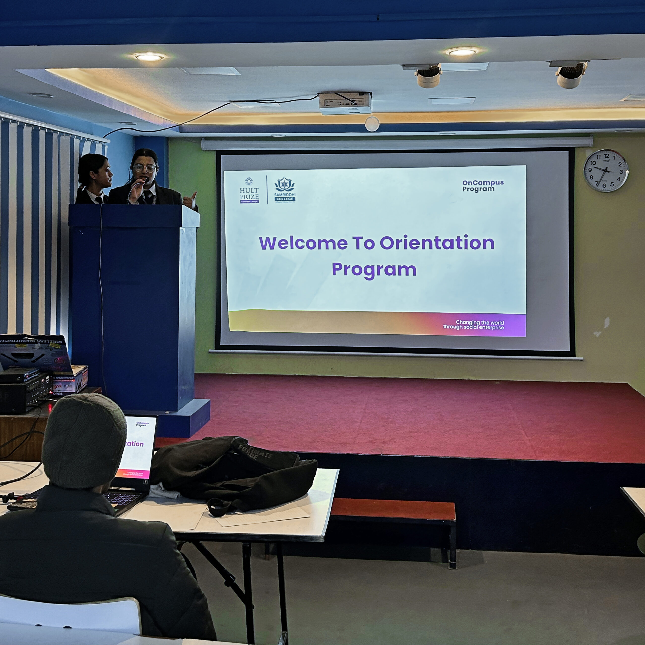 Hult Prize at Samriddhi College Hosts Orientation Program for BCA, BSW & BBS Students