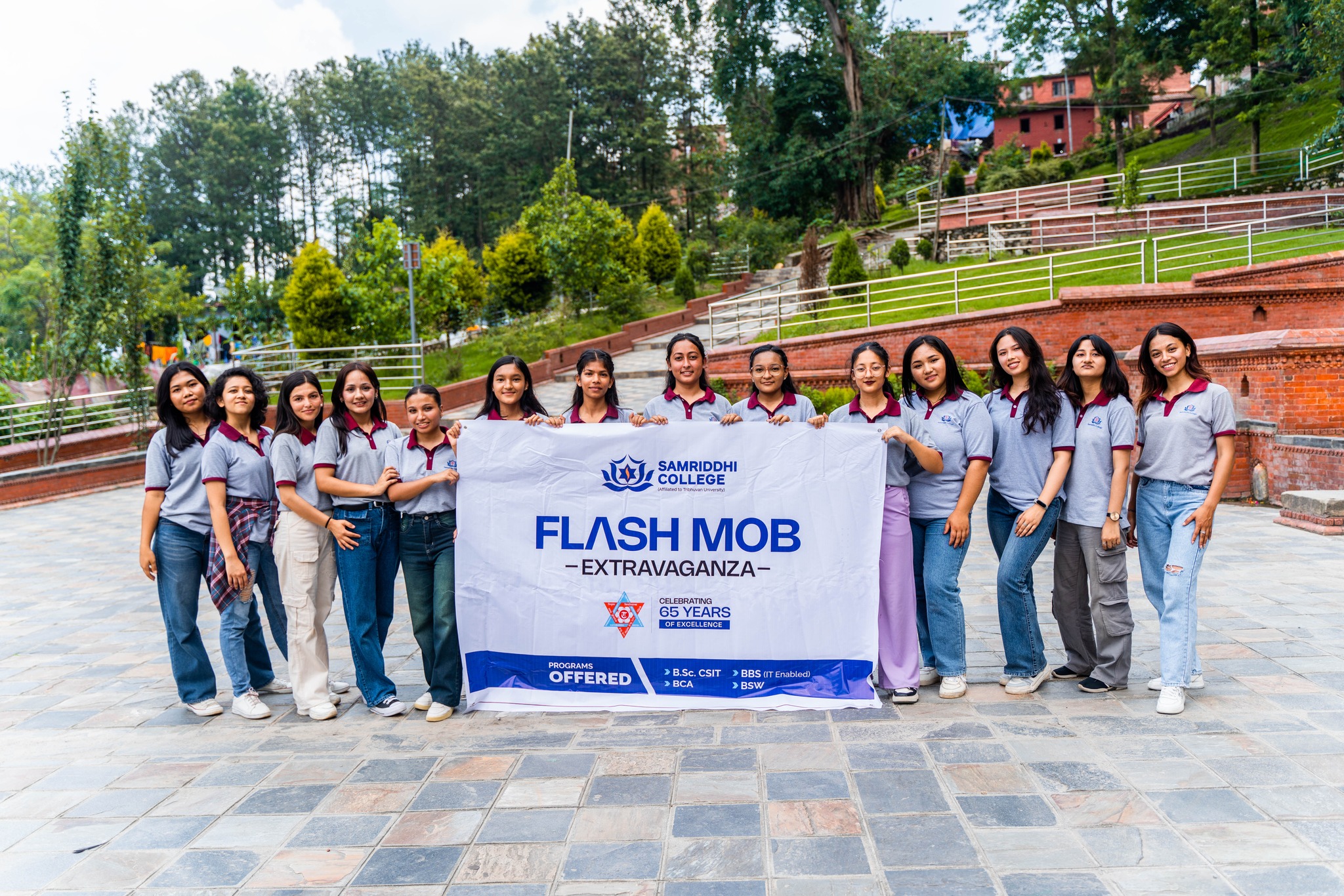 Flash Mob Extravaganza: Celebrating 65 Glorious Years of Tribhuvan University