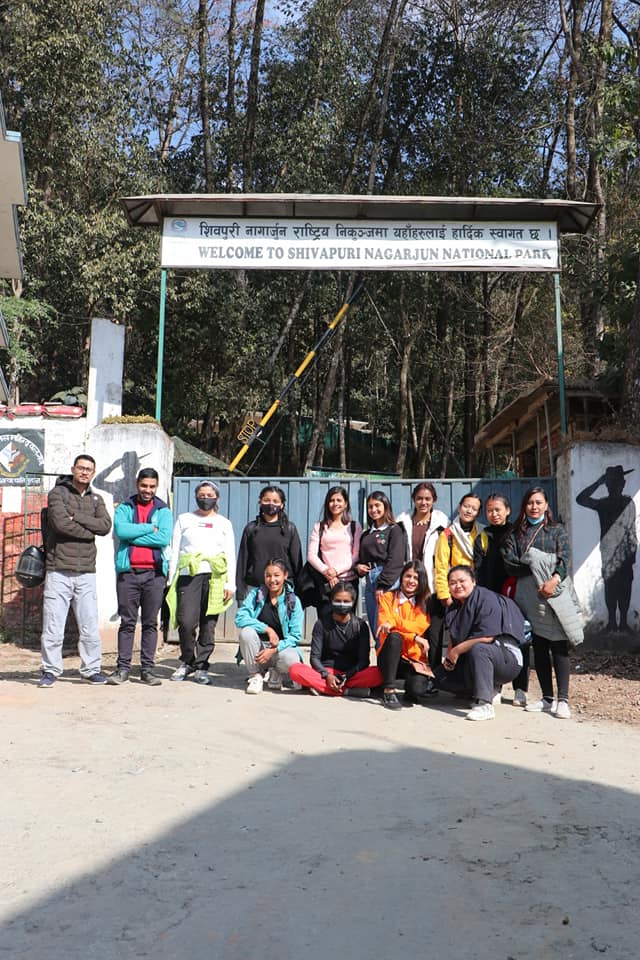 Students Embark on Refreshing Hike to Shivapuri National Park
