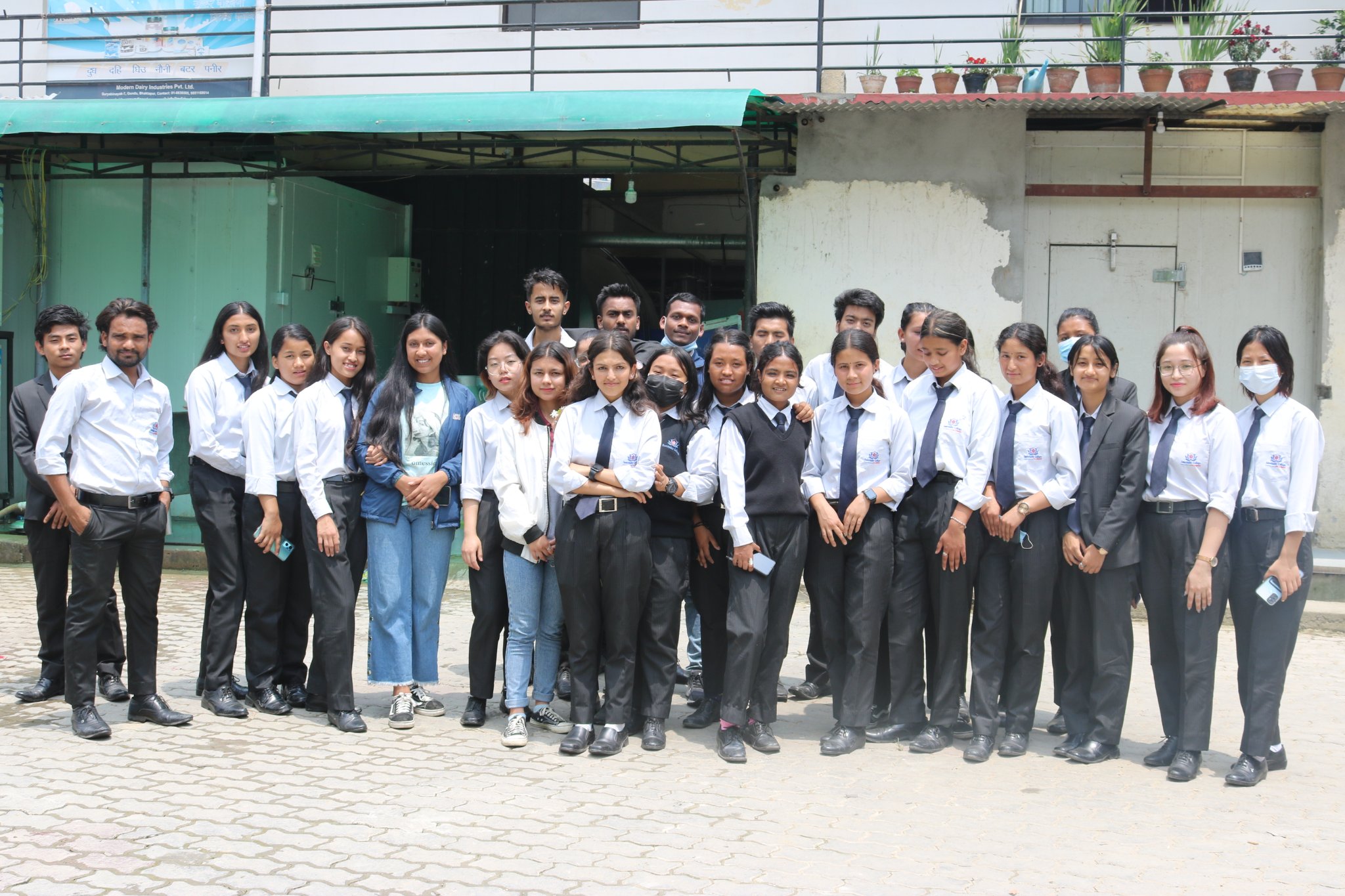Inside the Industry: Students Explore Dairy Processing at Modern Dairy, Dadhikot