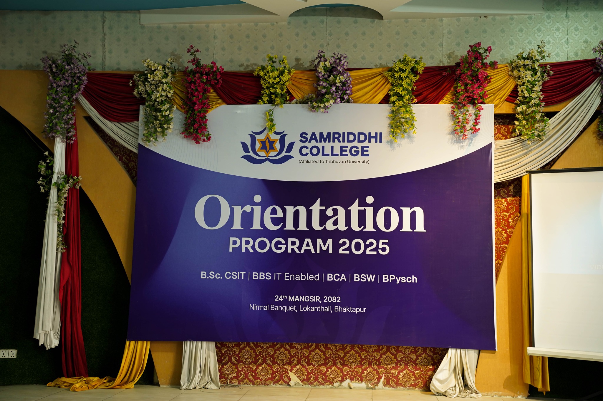 Samriddhi College Orientation Program 2025