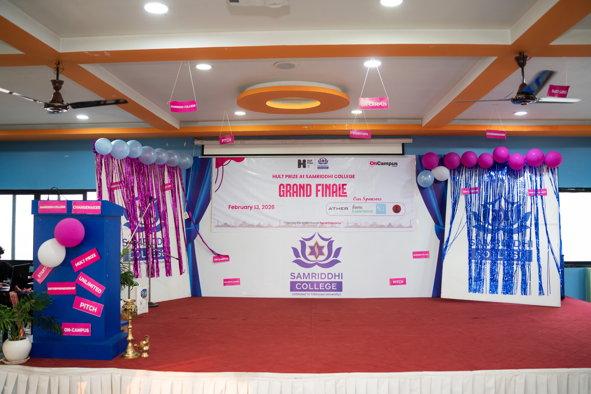 The Opening Momentl l Hult Prize at Samriddhi 2025/26