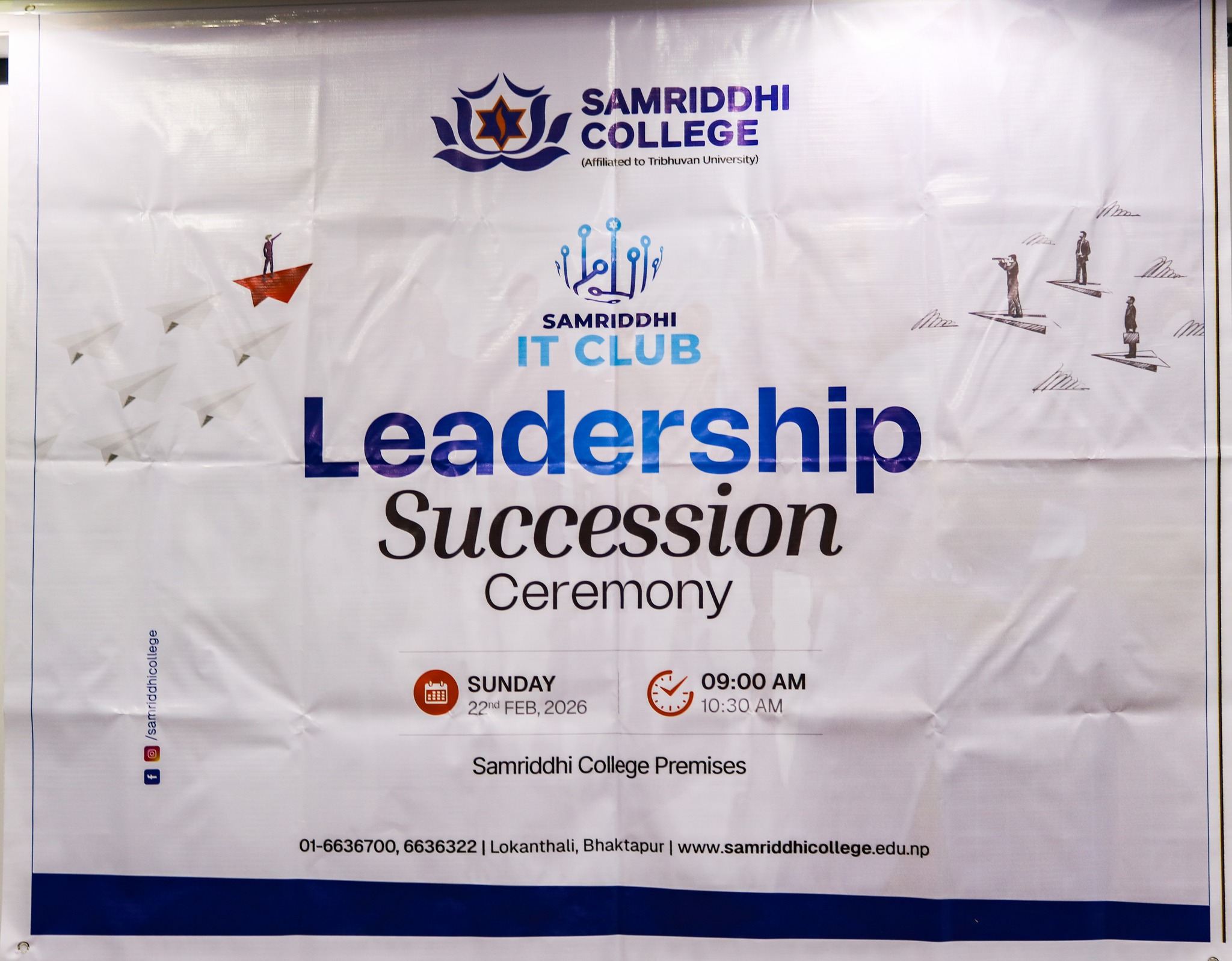 Samriddhi IT Club- Leadership Succession Ceremony
