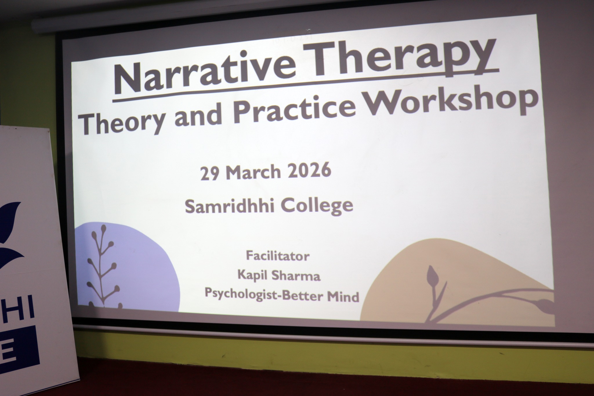 Workshop on Narrative Therapy